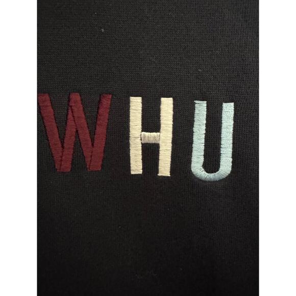 West Ham United Official Merchandise Hooded Sweatshirt Pull Over Color Blocked L - Picture 6 of 8